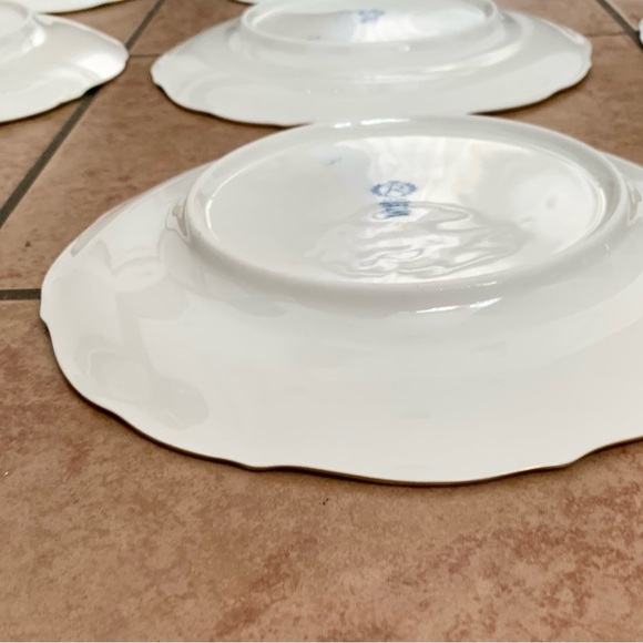 Vintage Reichenbach Echt Kobalt Blue/gold Plates Germany - Picture 11 of 15